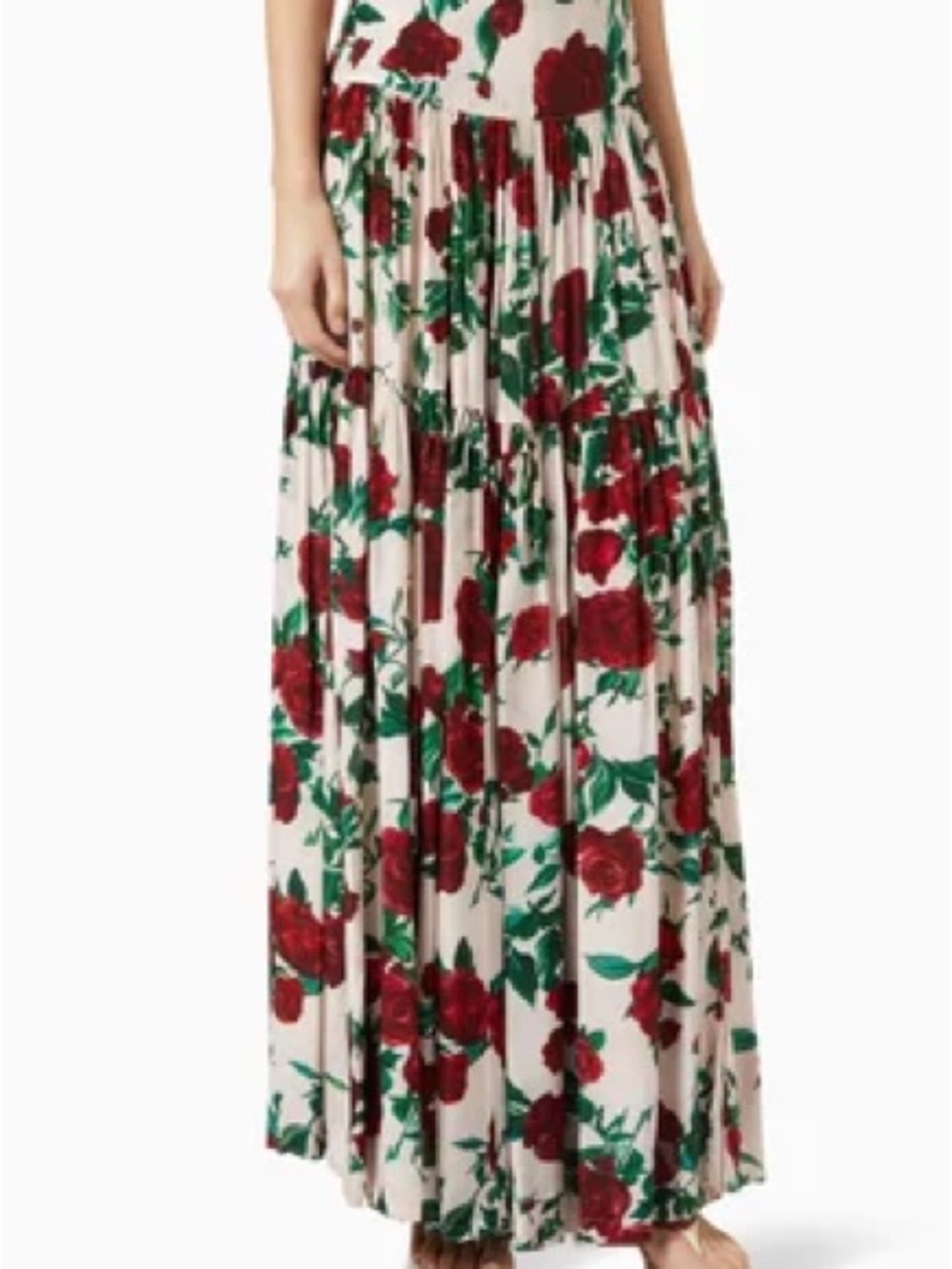 Ariana Slit Maxi Skirt in Viscose